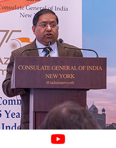 Consul General of India, New York - Honorable Mr. Randhir Jaiswal